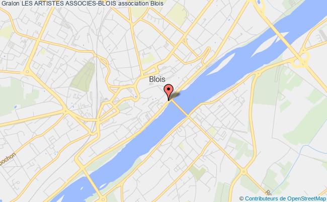 plan association Les Artistes Associes-blois Blois