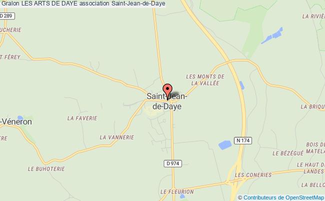 plan association Les Arts De Daye Saint-Jean-de-Daye