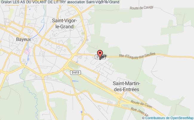 plan association Les As Du Volant De Littry Saint-Vigor-le-Grand
