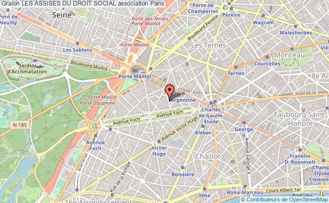 plan association Les Assises Du Droit Social PARIS