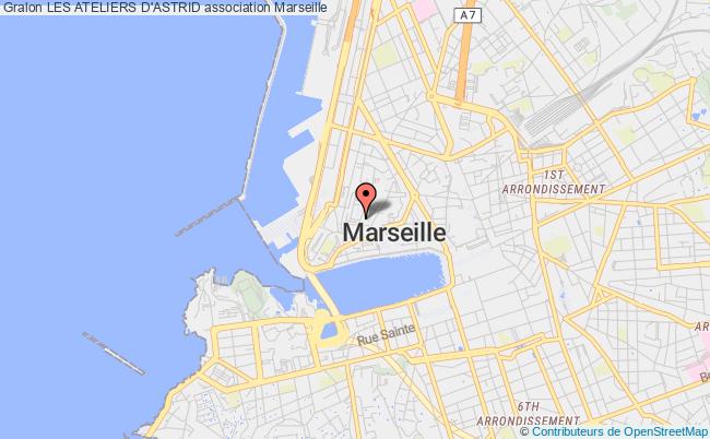 plan association Les Ateliers D'astrid Marseille 2