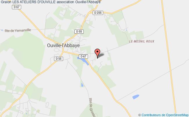plan association Les Ateliers D'ouville Ouville-l'Abbaye