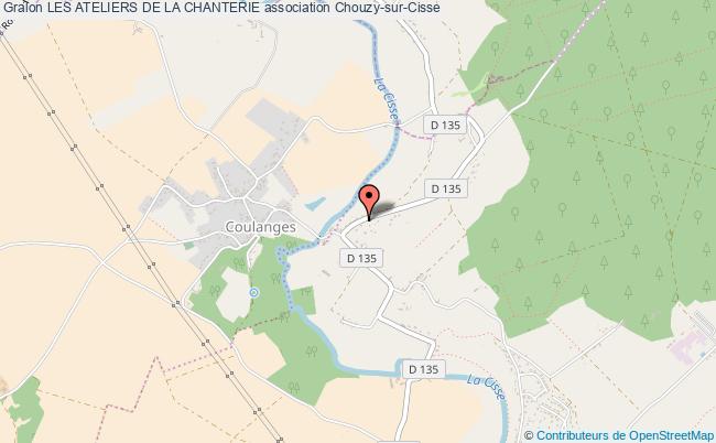 plan association Les Ateliers De La Chanterie Chouzy-sur-Cisse