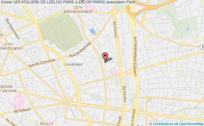 plan association Les Ateliers De Leeloo Paris (leeloo Paris) Paris