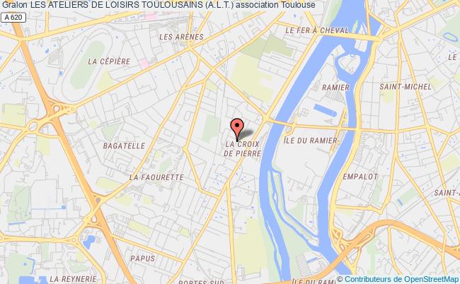 plan association Les Ateliers De Loisirs Toulousains (a.l.t.) Toulouse