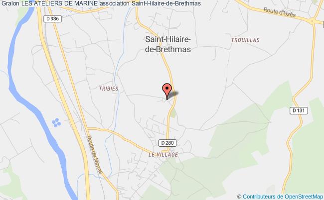 plan association Les Ateliers De Marine Saint-Hilaire-de-Brethmas