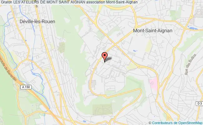 plan association Les Ateliers De Mont Saint Aignan Mont-Saint-Aignan