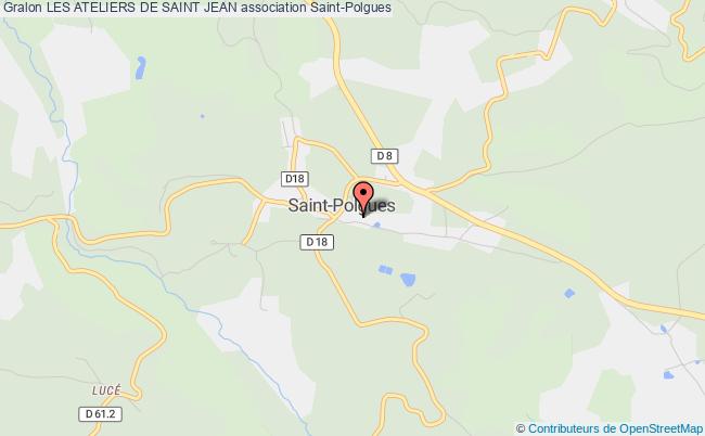 plan association Les Ateliers De Saint Jean Saint-Polgues