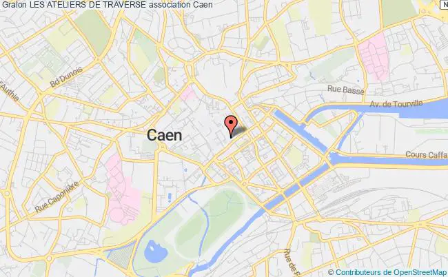 plan association Les Ateliers De Traverse Caen