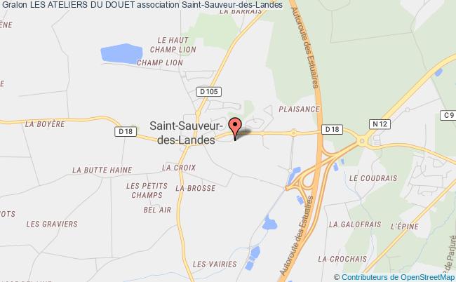 plan association Les Ateliers Du Douet Saint-Sauveur-des-Landes