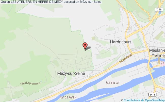 plan association Les Ateliers En Herbe De Mezy Mézy-sur-Seine