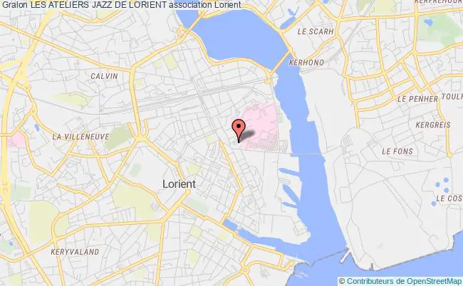 plan association Les Ateliers Jazz De Lorient Lorient