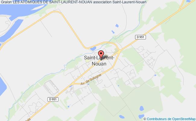 plan association Les Atomiques De Saint-laurent-nouan Saint-Laurent-Nouan