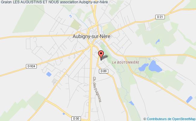 plan association Les Augustins Et Nous Aubigny-sur-Nère