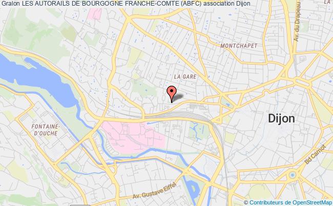 plan association Les Autorails De Bourgogne Franche-comte (abfc) Dijon