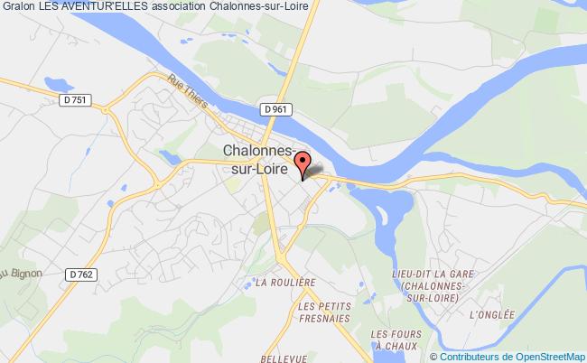 plan association Les Aventur'elles Chalonnes-sur-Loire