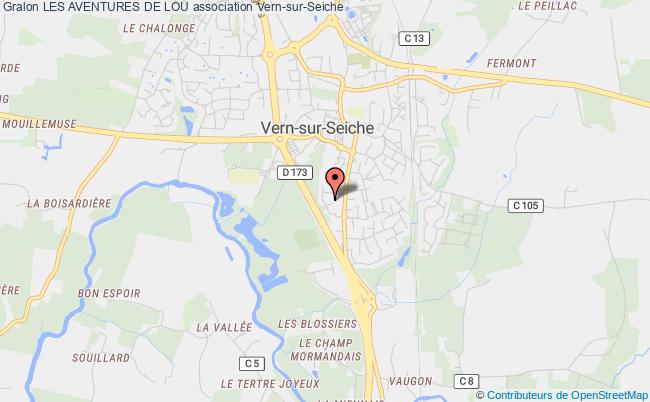 plan association Les Aventures De Lou Vern-sur-Seiche