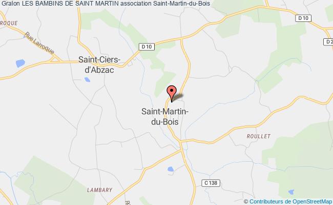 plan association Les Bambins De Saint Martin Saint-Martin-du-Bois