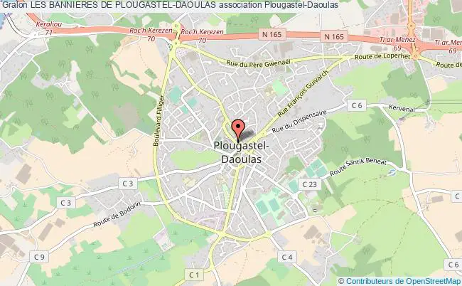 plan association Les Bannieres De Plougastel-daoulas Plougastel-Daoulas