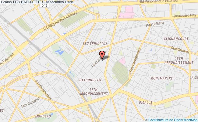 plan association Les Bati-nettes Paris