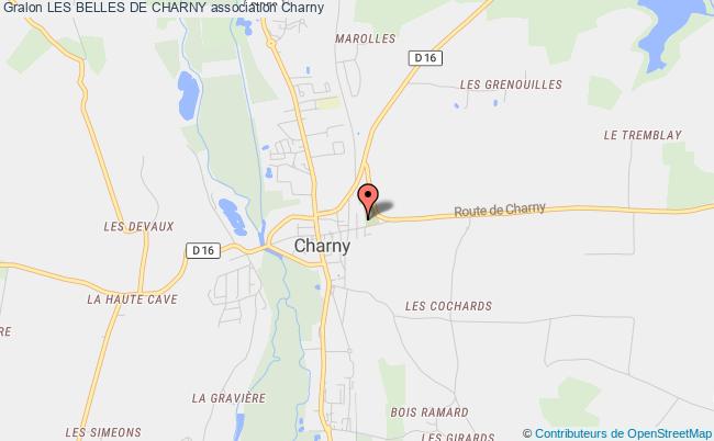 plan association Les Belles De Charny Charny Orée de Puisaye