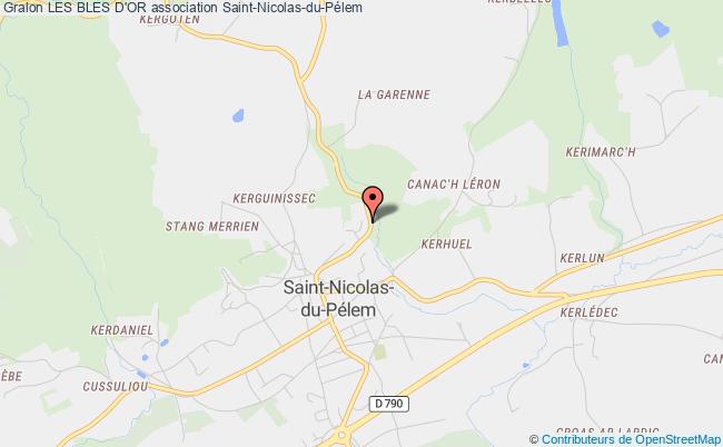 plan association Les Bles D'or Saint-Nicolas-du-Pélem