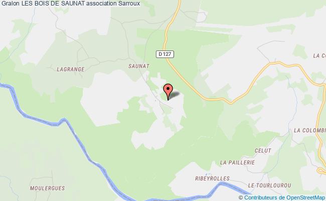 plan association Les Bois De Saunat Saint-Julien-près-Bort