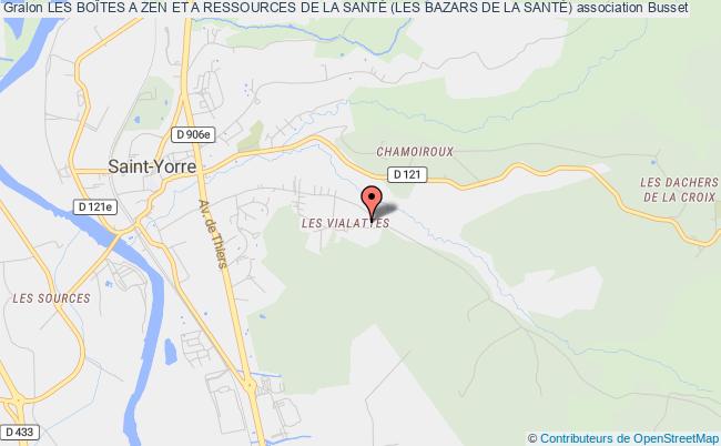 LES BOÎTES A ZEN ET A RESSOURCES DE LA SANTÉ (LES BAZARS DE LA SANTÉ)