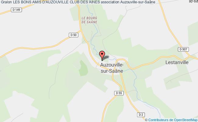 plan association Les Bons Amis D'auzouville Club Des Aines Auzouville-sur-Saâne