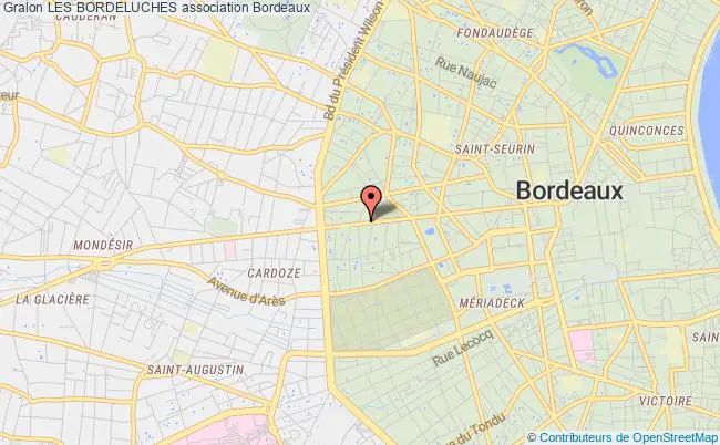 plan association Les Bordeluches Bordeaux