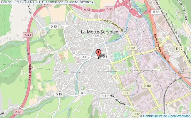 plan association Les Bostryches La    Motte-Servolex