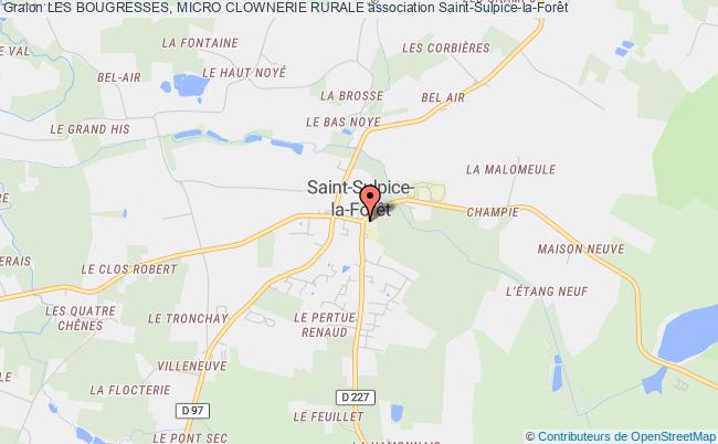 plan association Les Bougresses, Micro Clownerie Rurale Saint-Sulpice-la-Forêt