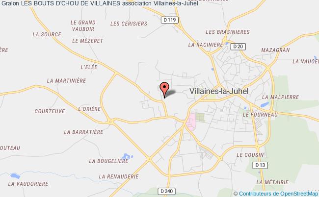 plan association Les Bouts D'chou De Villaines Villaines-la-Juhel