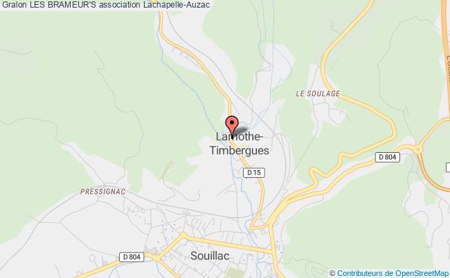 plan association Les Brameur's Lachapelle-Auzac