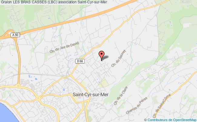 plan association Les Bras Casses (lbc) Saint-Cyr-sur-Mer