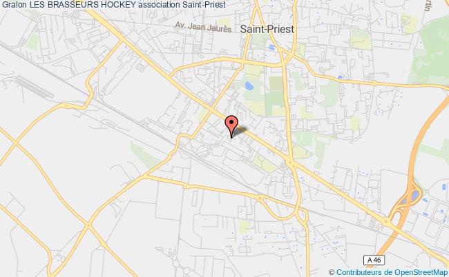 plan association Les Brasseurs Hockey Saint-Priest