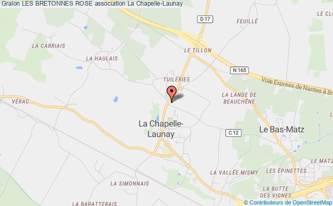plan association Les Bretonnes Rose La Chapelle-Launay