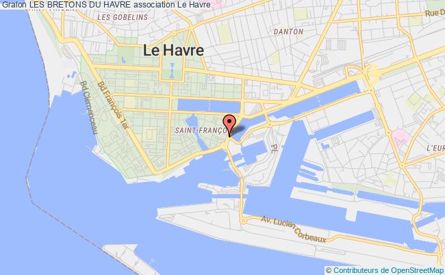plan association Les Bretons Du Havre Havre