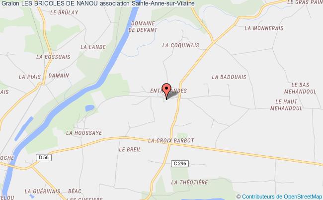 plan association Les Bricoles De Nanou Sainte-Anne-sur-Vilaine