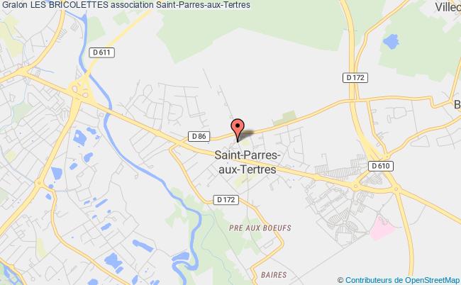 plan association Les Bricolettes Saint-Parres-aux-Tertres