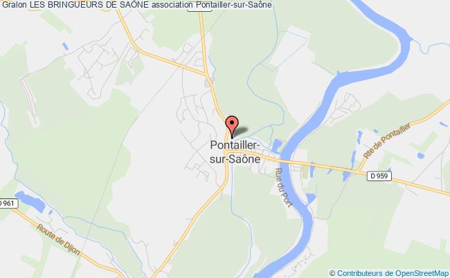 plan association Les Bringueurs De SaÔne Pontailler-sur-Saône