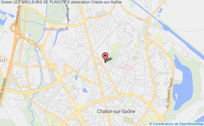 plan association Les BrÛleurs De Planches Chalon-sur-Saône
