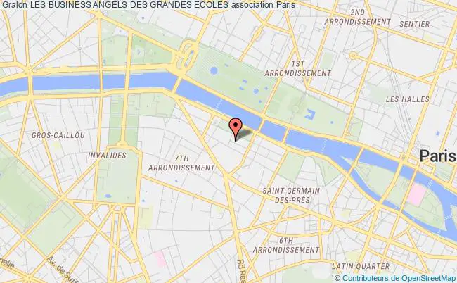 plan association Les Business Angels Des Grandes Ecoles Paris