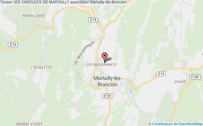 plan association Les Cadeules De Martailly Martailly-lès-Brancion