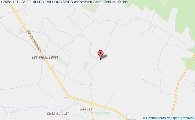 plan association Les Cagouilles Taillonnaises Saint-Ciers-du-Taillon