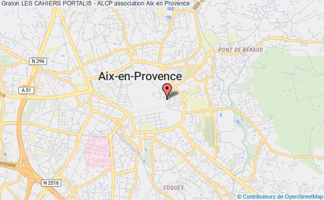 plan association Les Cahiers Portalis - Alcp Aix-en-Provence