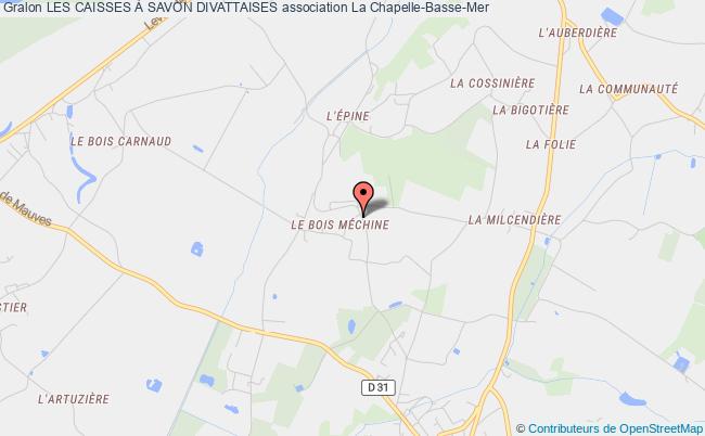 plan association Les Caisses À Savon Divattaises Divatte-sur-Loire
