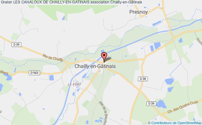 plan association Les Canaloux De Chailly-en-gatinais Chailly-en-Gâtinais