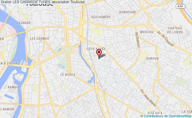 plan association Les Canards TunÉs Toulouse