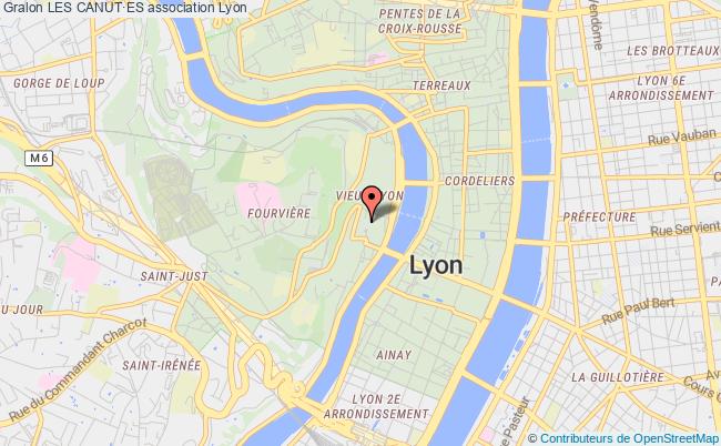 plan association Les Canut·es Lyon